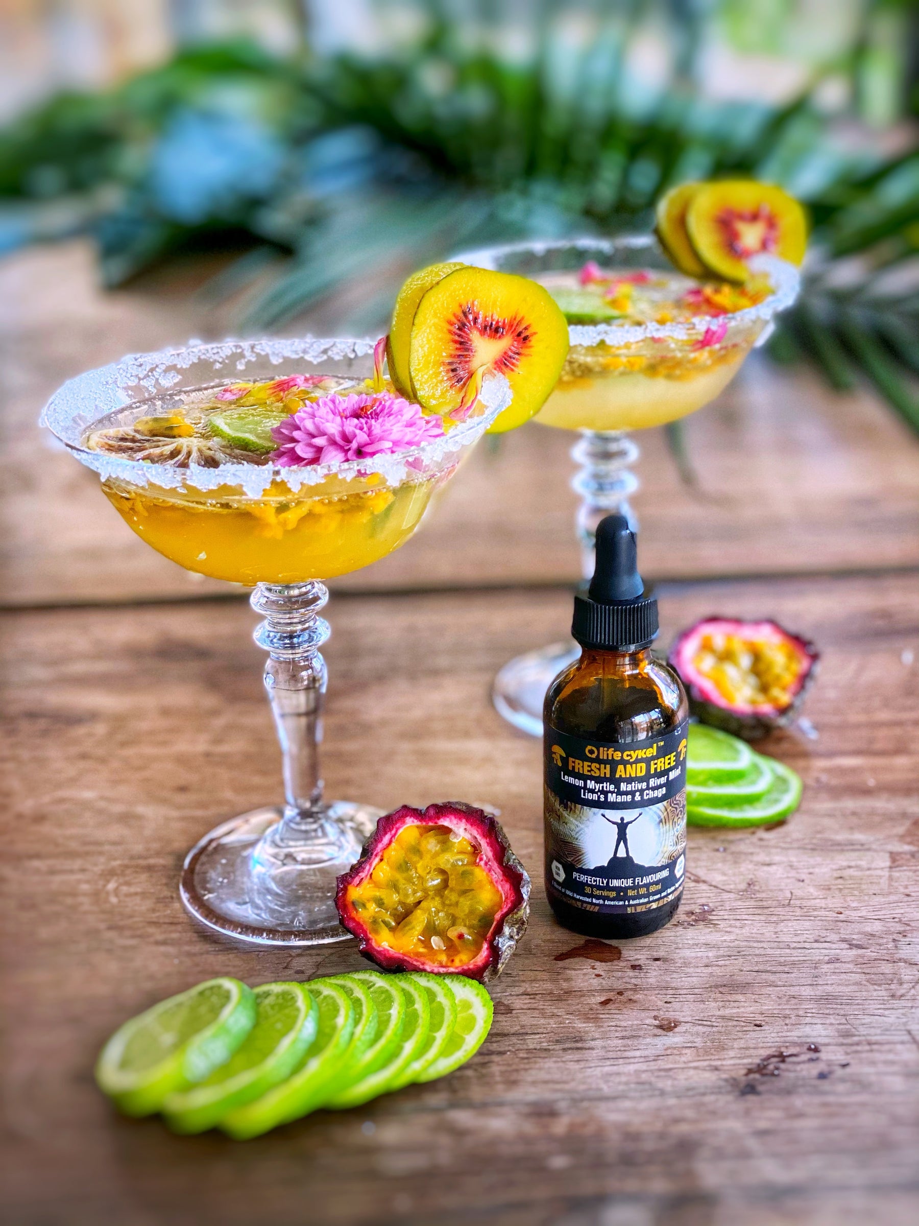 Tropical Pineapple & Lime Mocktail