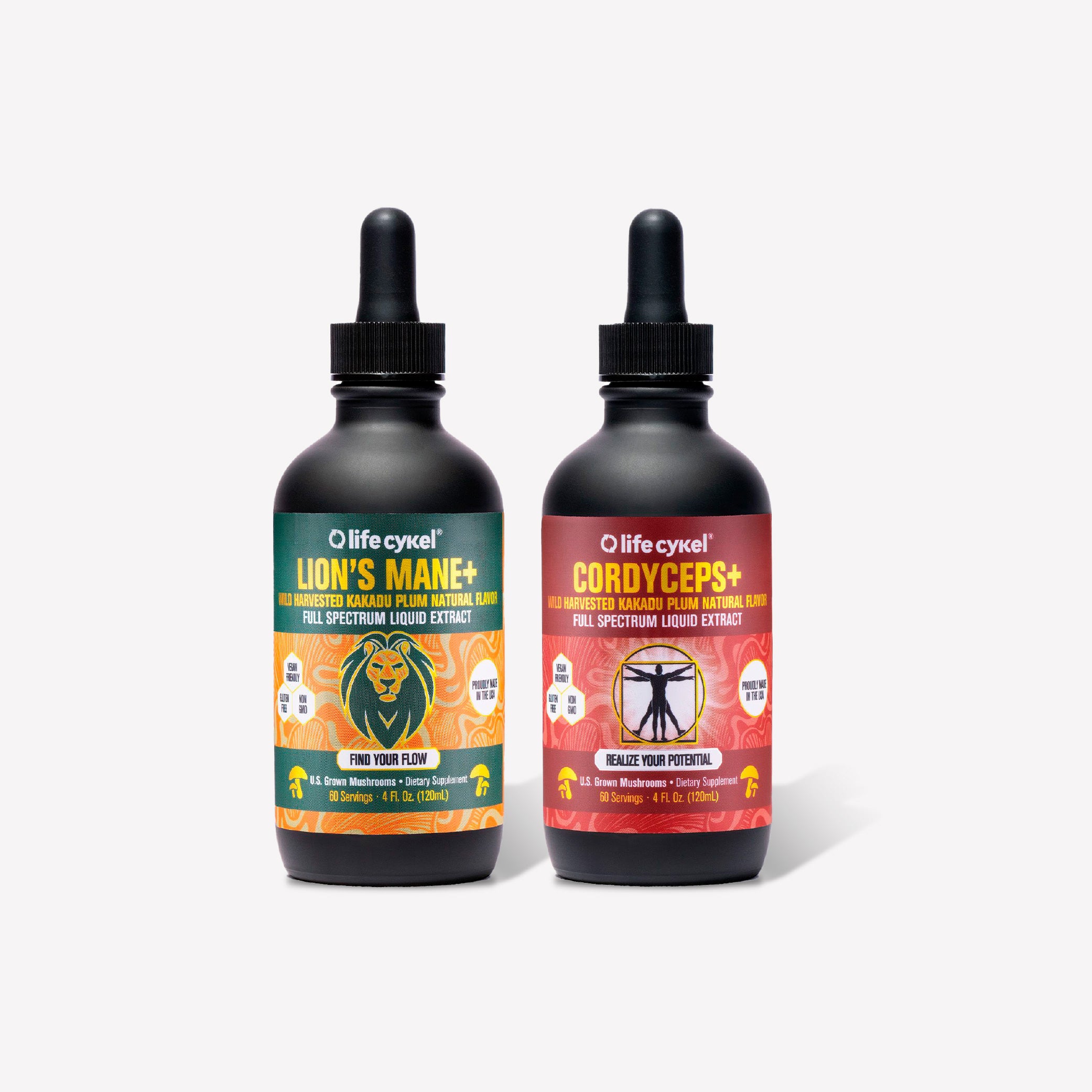 The Performance Pack - Lion's Mane & Cordyceps
