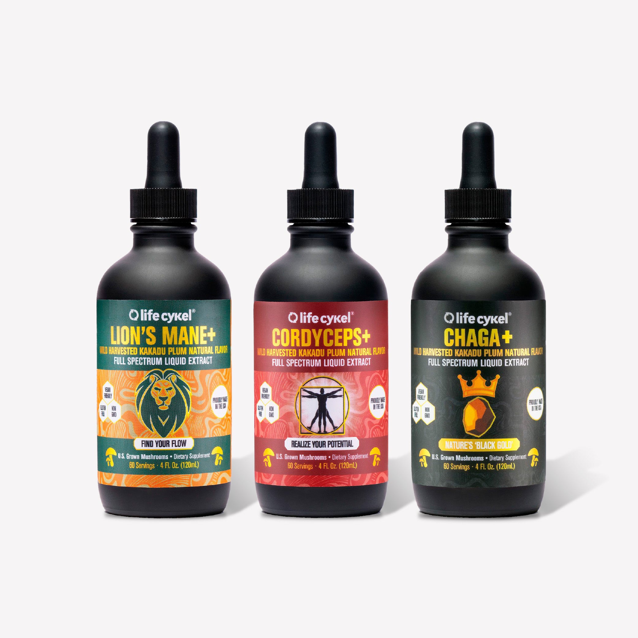 This Is It Pack - Lion's Mane, Chaga & Cordyceps