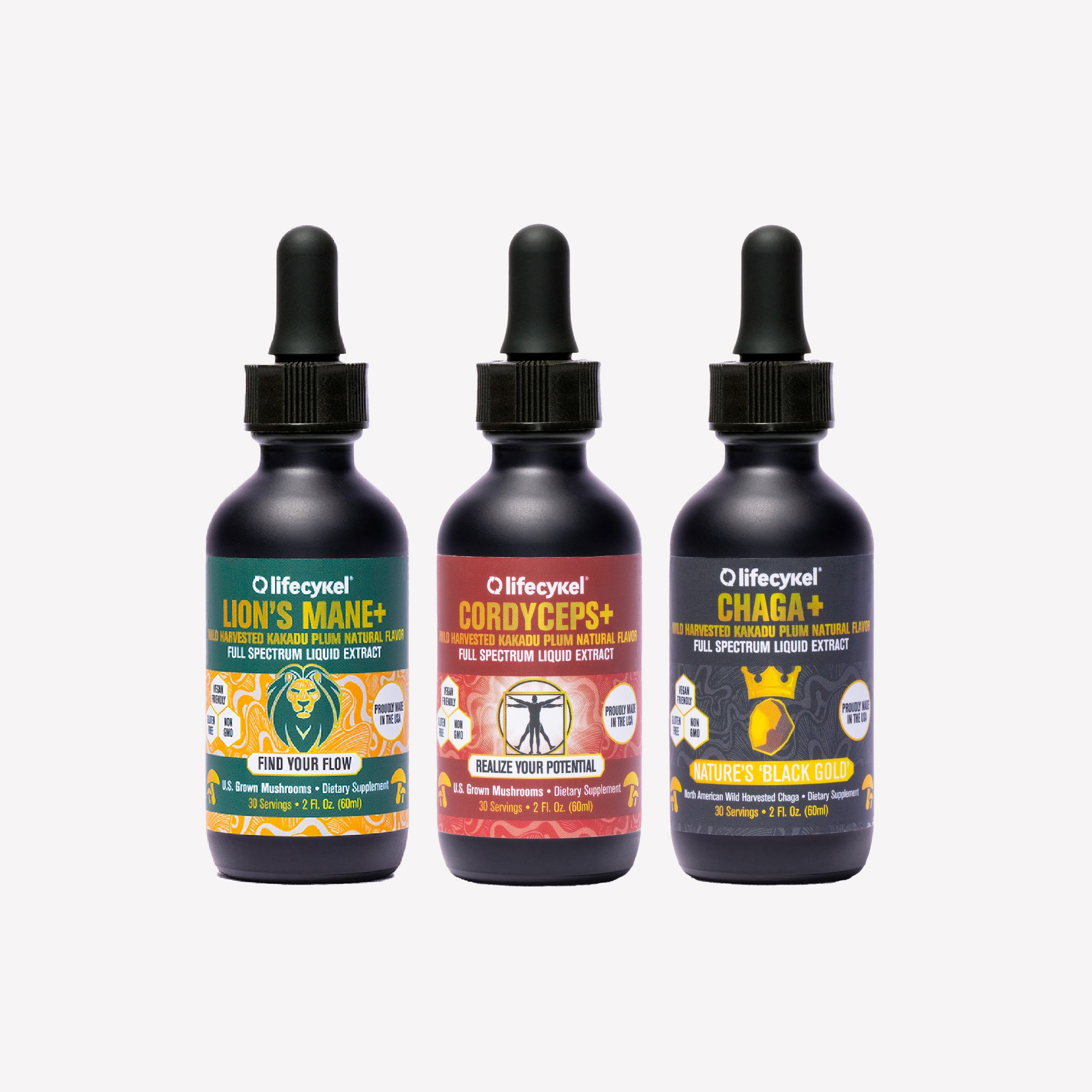 This Is It Pack - Lion's Mane, Chaga & Cordyceps