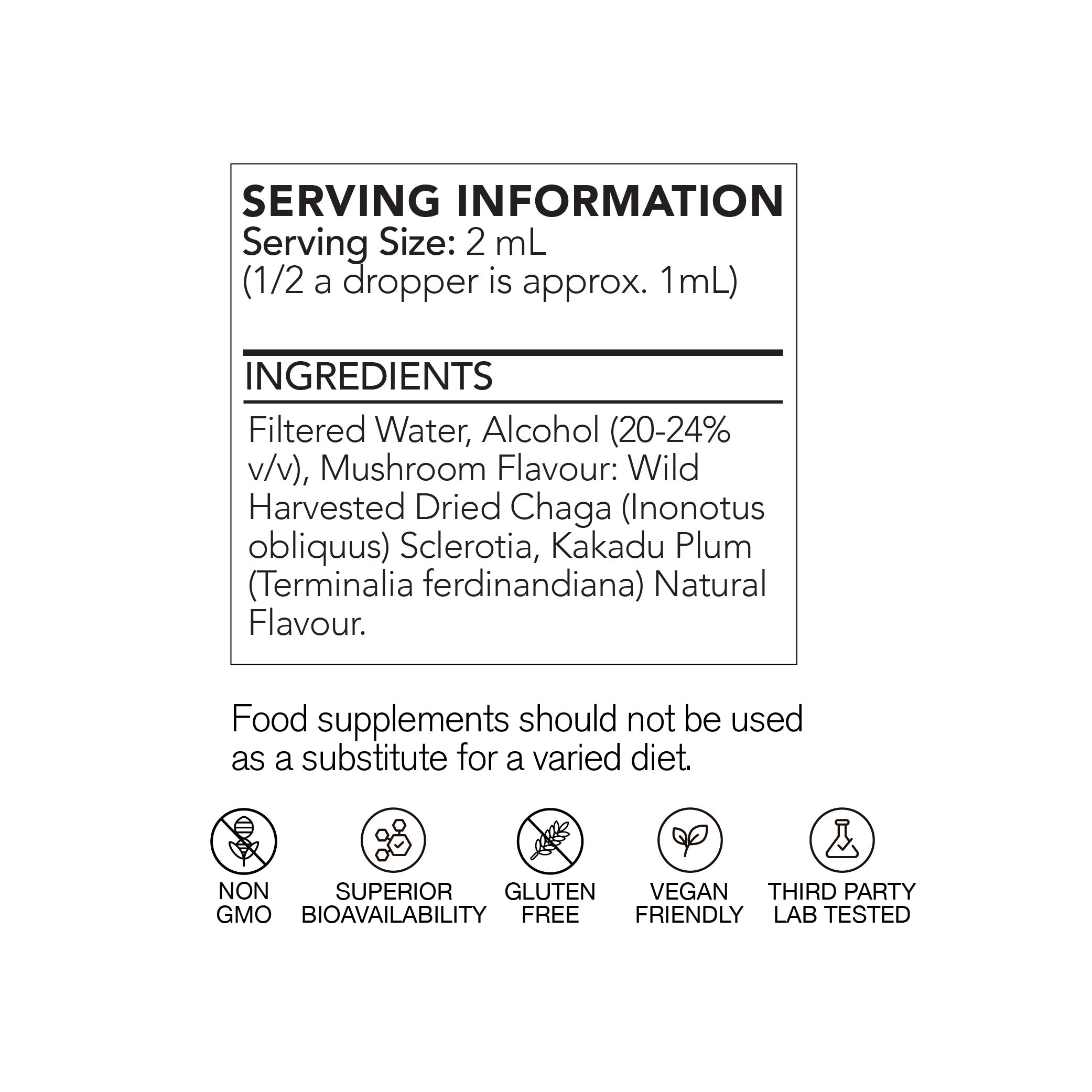 Chaga Mushroom Extract