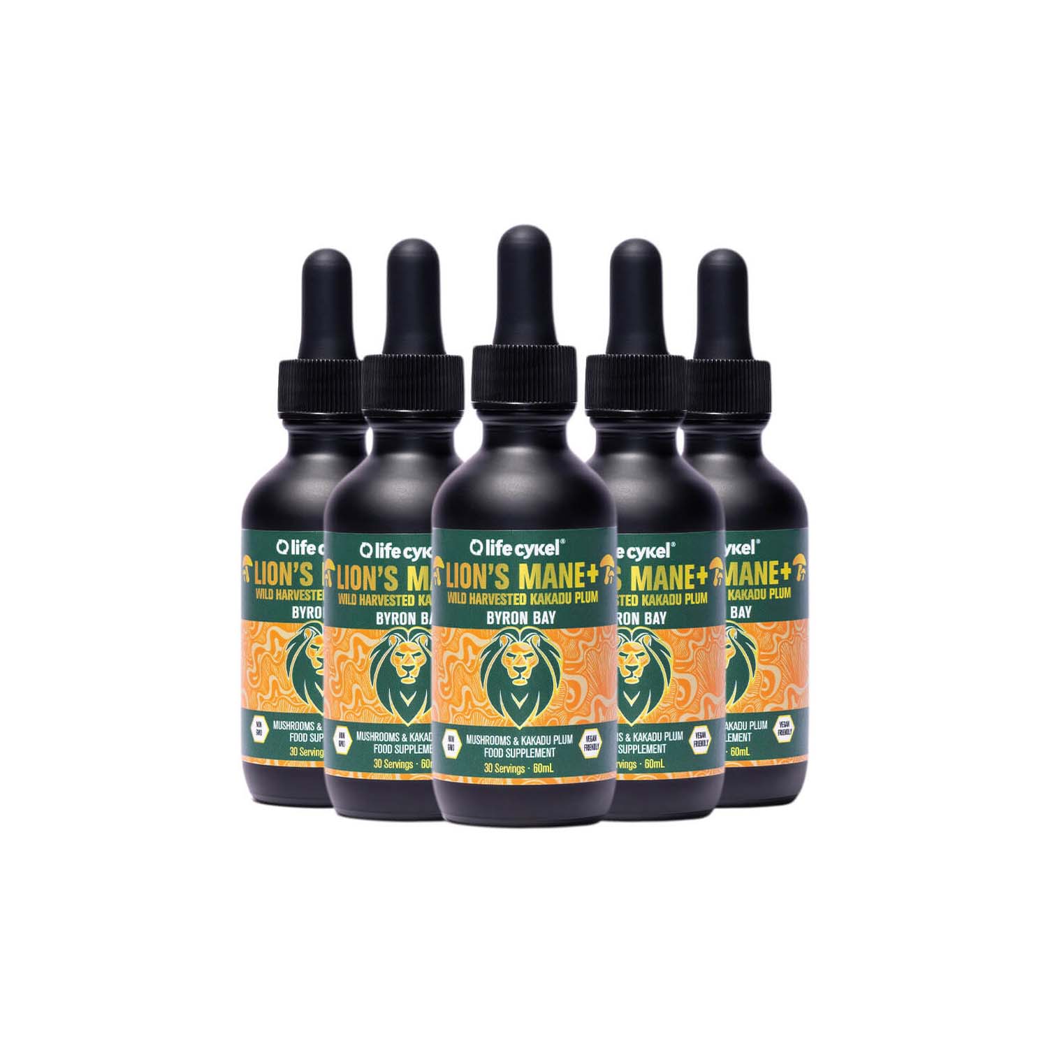 The Pride Pack - 5 x Lion's Mane